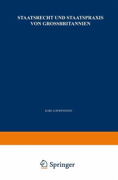 Cover Staatsrecht und Staatspraxis von Grossbritannien (eBook, PDF)