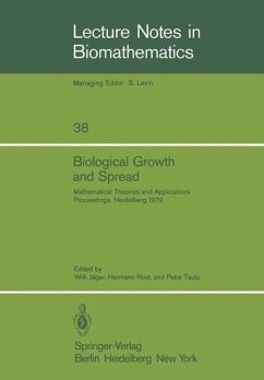 Cover Biological Growth and Spread (eBook, PDF)
