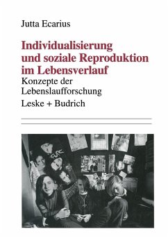 Cover Individualisierung und soziale Reproduktion im Lebensverlauf (eBook, PDF)