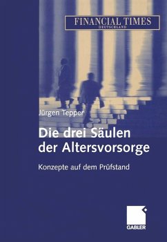 Die drei Säulen der Altersvorsorge (eBook, PDF) - Tepper, Jürgen R. E.