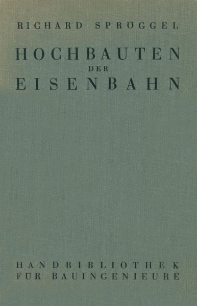 Hochbauten der Eisenbahn (eBook, PDF) Hochbauten der Eisenbahn (eBook, PDF)