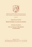 Klinische Psychologie, ein psychiatrisches Bedürfnis / Über die Deckung des Nährstoffbedarfs in Westdeutschland (eBook, PDF)
