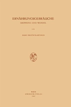 Cover Ernährungsgebräuche (eBook, PDF)