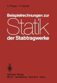 Beispielrechnungen zur Statik der Stabtragwerke (eBook, PDF)