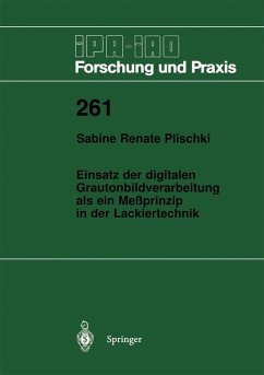 Cover Einsatz der digitalen Grautonbildverarbeitung als ein Meßprinzip in der Lackiertechnik (eBook, PDF)
