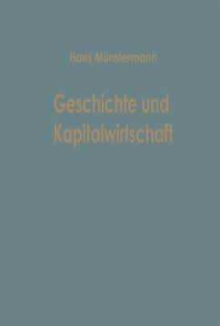 Cover Geschichte und Kapitalwirtschaft (eBook, PDF)