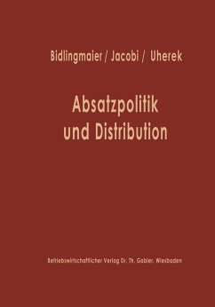 Cover Absatzpolitik und Distribution (eBook, PDF)
