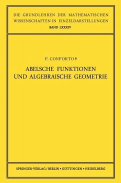 Abelsche Funktionen und Algebraische Geometrie (eBook, PDF) - Conforto, Fabio