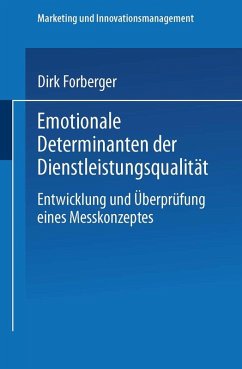 Emotionale Determinanten der Dienstleistungsqualität (eBook, PDF) - Forberger, Dirk