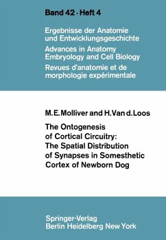 Cover The Ontogenesis of Cortical Circuitry: The Spatial Distribution of Synapses in Somesthetic Cortex of Newborn Dog (eBook, PDF)