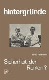 Sicherheit der Renten? (eBook, PDF)