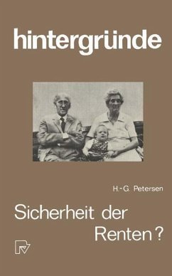 Sicherheit der Renten? (eBook, PDF) - Petersen, H. -G.