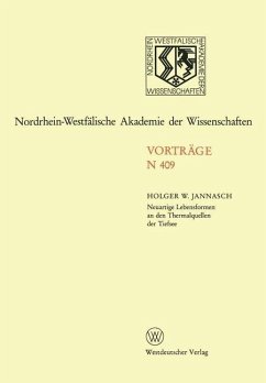 Neuartige Lebensformen an den Thermalquellen der Tiefsee (eBook, PDF) - Jannasch, Holger W.