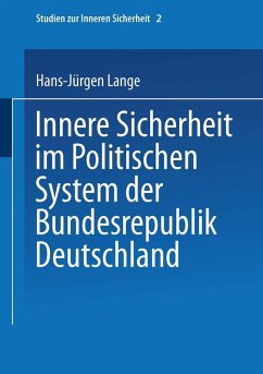 Innere Sicherheit im Politischen System der Bundesrepublik Deutschland (eBook, PDF) - Lange, Hans-Jürgen