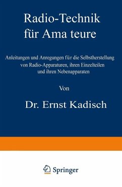 Radio-Technik für Amateure (eBook, PDF) - Kadisch, Ernst