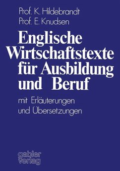 Cover Englische Wirtschaftstexte für Ausbildung und Beruf (eBook, PDF)