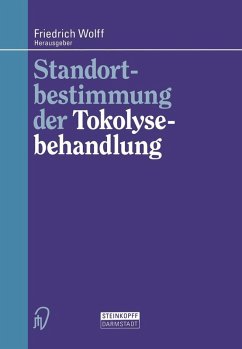 Cover Standortbestimmung der Tokolysebehandlung (eBook, PDF)
