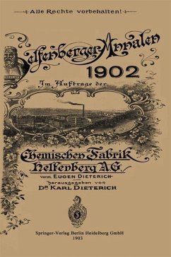 Helfenberger Annalen 1902 (eBook, PDF) - Dieterich, Karl