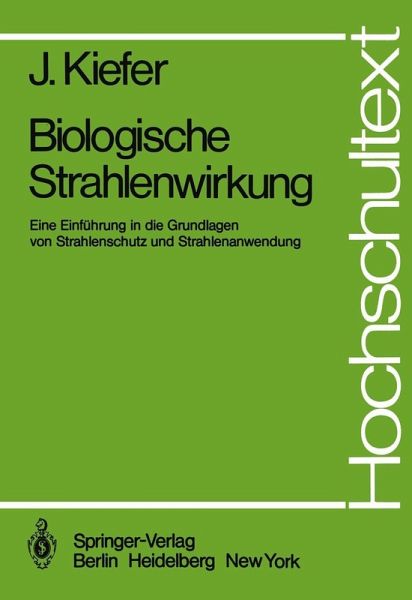 Biologische Strahlenwirkung (eBook, PDF)