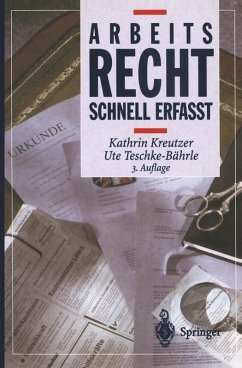 Arbeitsrecht (eBook, PDF) - Kreutzer, Kathrin; Teschke-Bährle, Ute