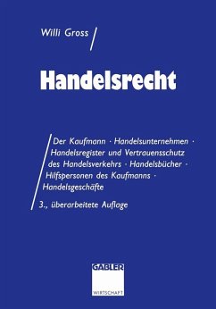 Handelsrecht (eBook, PDF) - Groß, Willi