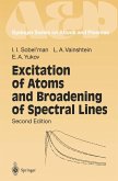 Excitation of Atoms and Broadening of Spectral Lines (eBook, PDF)