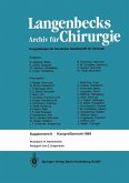 Verhandlungen der Deutschen Gesellschaft für Chirurgie (eBook, PDF)
