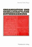 Organisation und gesellschaftliche Differenzierung (eBook, PDF)