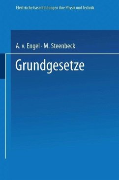 Elektrische Gasentladungen (eBook, PDF) - Engel, A. V.; Steenbeck, M.