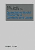 Quantitative Social Research in Germany and Japan (eBook, PDF)