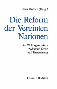 Cover Die Reform der Vereinten Nationen (eBook, PDF)