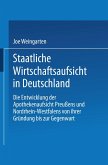 Staatliche Wirtschaftsaufsicht in Deutschland (eBook, PDF)