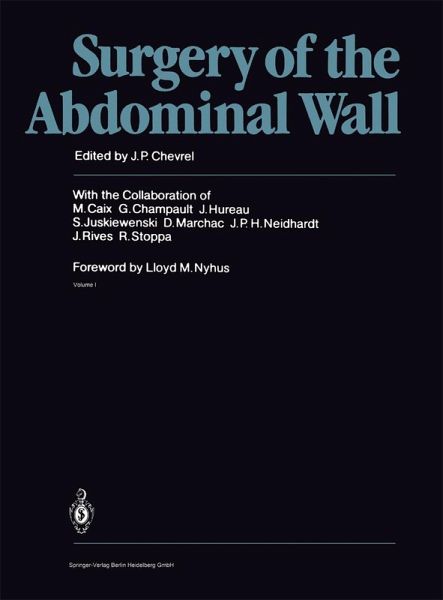 Surgery of the Abdominal Wall (eBook, PDF)