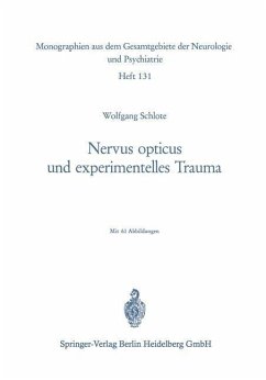 Nervus opticus und experimentelles Trauma (eBook, PDF) - Schlote, W.