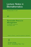 Renewable Resource Management (eBook, PDF)