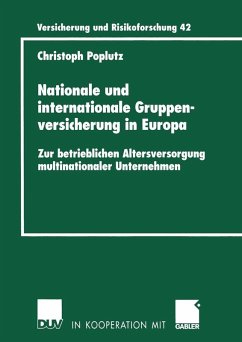 Nationale und internationale Gruppenversicherung in Europa (eBook, PDF) - Poplutz, Christoph