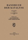 Allgemeines und Gaskatalyse (eBook, PDF)