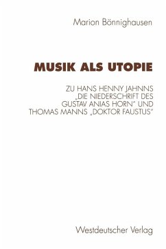 Cover Musik als Utopie (eBook, PDF)