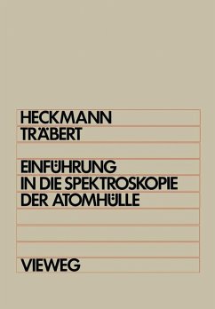 Cover Einführung in die Spektroskopie der Atomhülle (eBook, PDF)