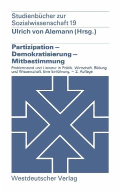 Cover Partizipation - Demokratisierung - Mitbestimmung (eBook, PDF)