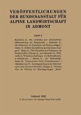 Veröffentlichungen der Bundesanstalt für alpine Landwirtschaft in Admont (eBook, PDF)