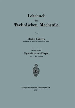 Lehrbuch der Technischen Mechanik (eBook, PDF) - Grübler, Martin