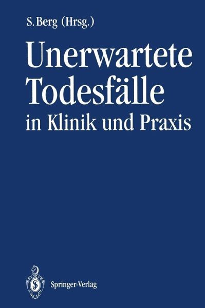 Unerwartete Todesfälle in Klinik und Praxis (eBook, PDF)