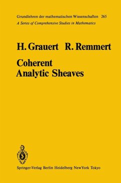 Coherent Analytic Sheaves (eBook, PDF) - Grauert, H.; Remmert, R.