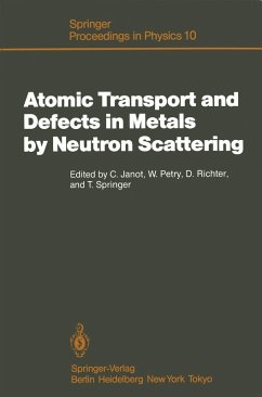 Cover Atomic Transport and Defects in Metals by Neutron Scattering (eBook, PDF)