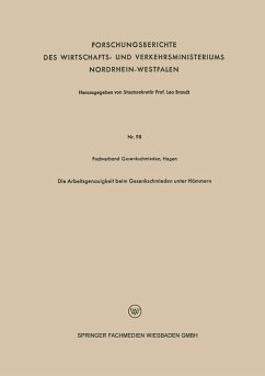Die Arbeitsgenauigkeit beim Gesenkschmieden unter Hämmern (eBook, PDF) - Loparo, Kenneth A.