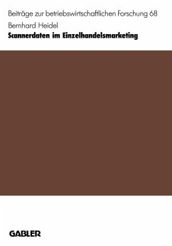 Cover Scannerdaten im Einzelhandelsmarketing (eBook, PDF)
