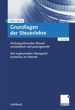 Grundlagen der Steuerlehre (eBook, PDF) - Beeck, Volker