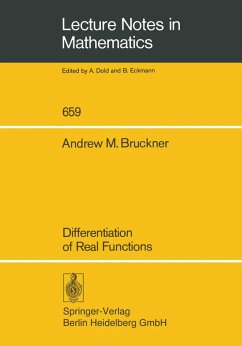 Cover Differentiation of Real Functions (eBook, PDF)