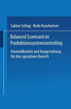 Balanced Scorecard im Produktionssystemcontrolling (eBook, PDF) - Schlag, Sabine; Runzheimer, Bodo